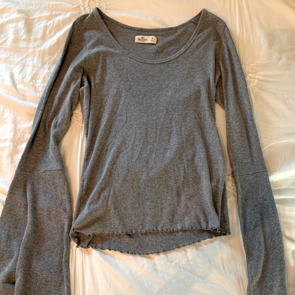 Gray Hollister Long Sleeve